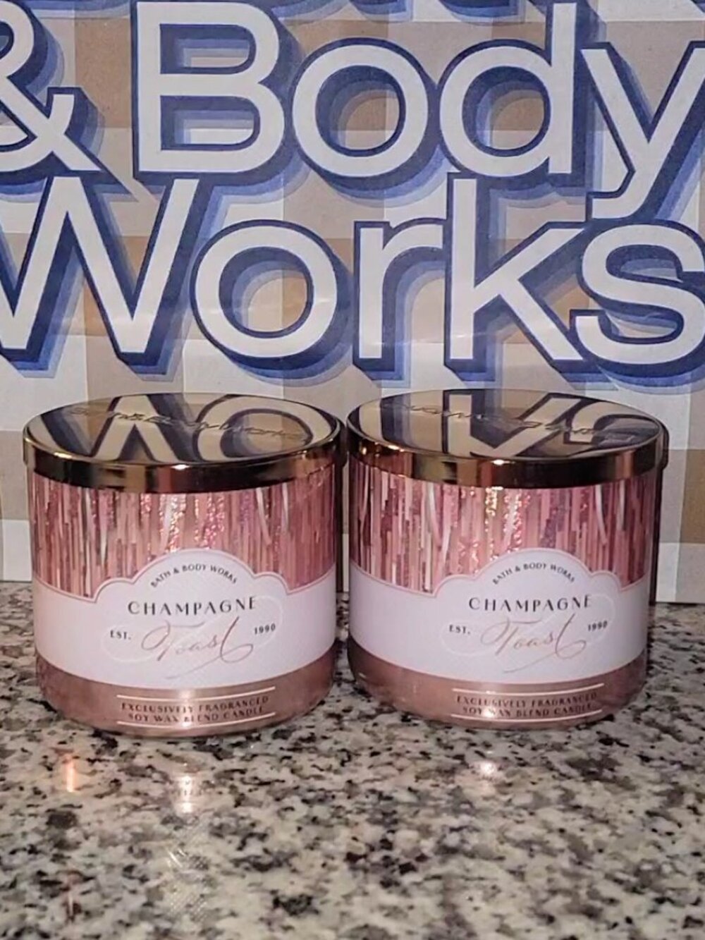 🎉 2 CHAMPAGNE TOAST BUNDLE GORGEOUS PACKAGING